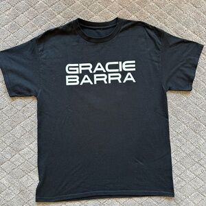 Gracie barra Jiu Jitsu Shirt Black Large